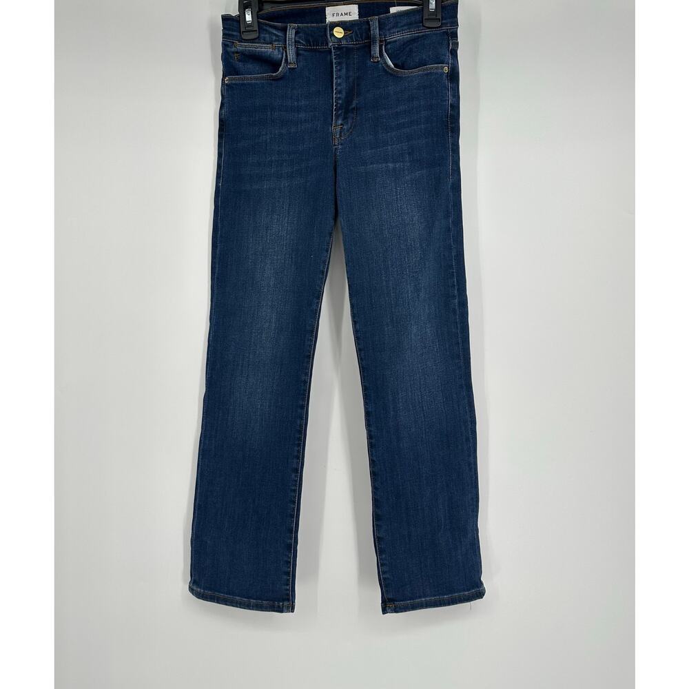 FRAME Le High Straight Jeans in the Dublin wash - Picture 4 of 11